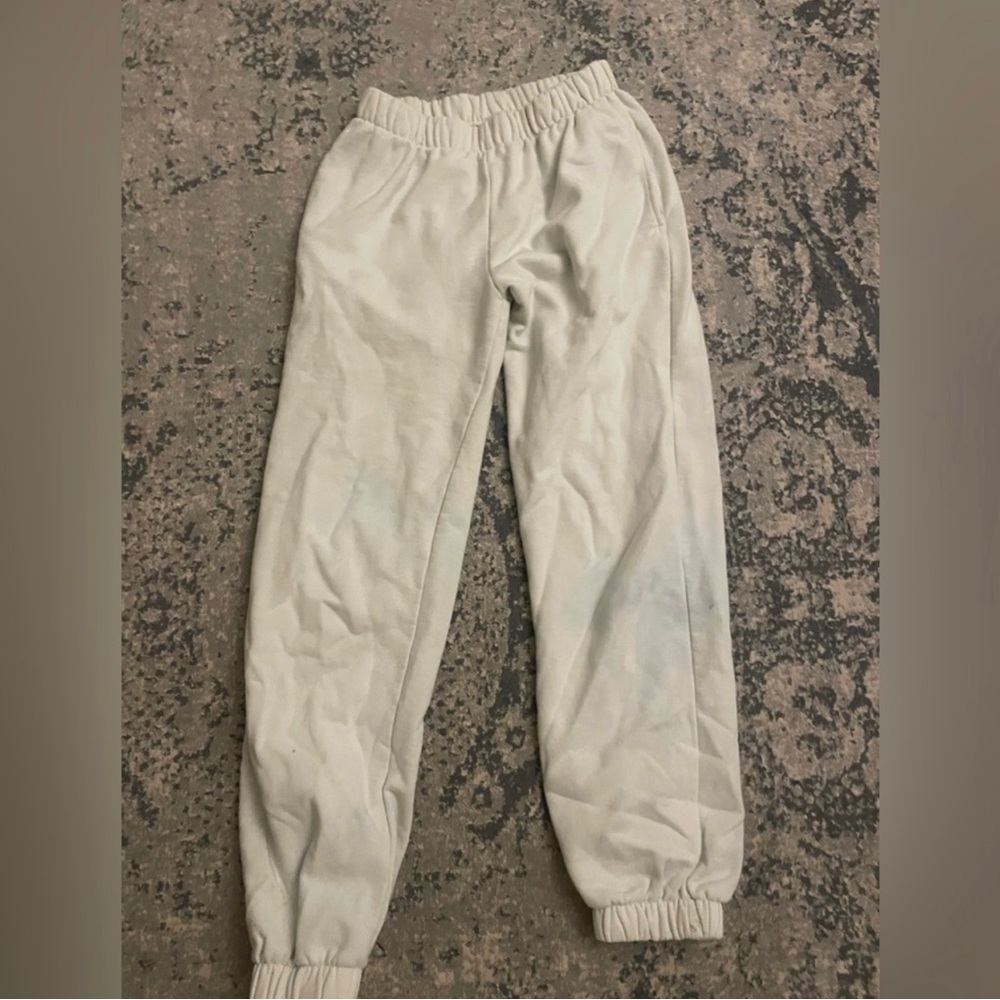Brandy Melville John Galt White Sweatpants